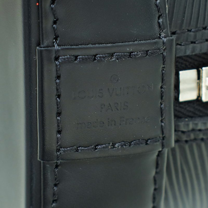 Louis Vuitton Black Alma GM Bag - Image 9
