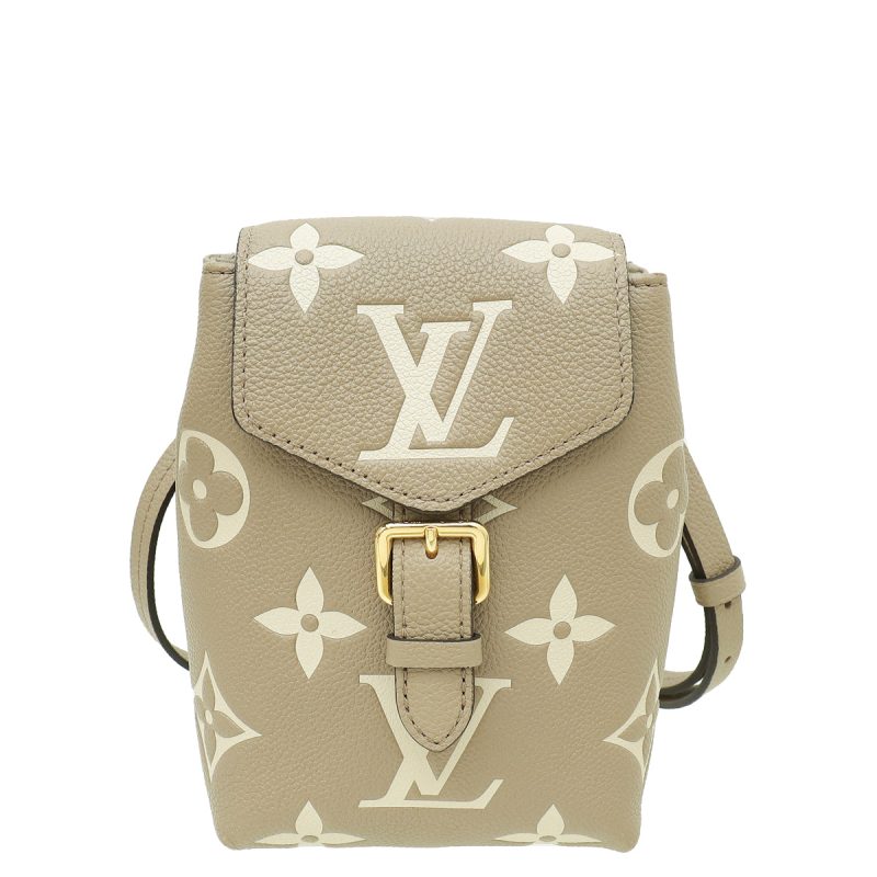 Louis Vuitton Bicolor Monogram Empreinte Leather Speedy Bandouliere 25 [Clearance Sale]