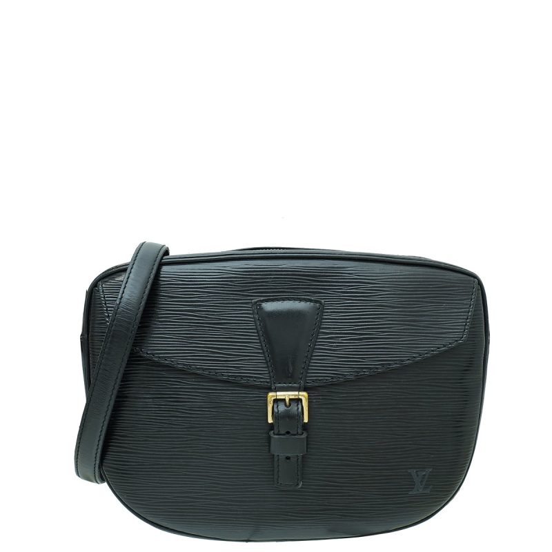 Louis Vuitton Black Vintage Monogram Velours Alligator Gracie MM Bag