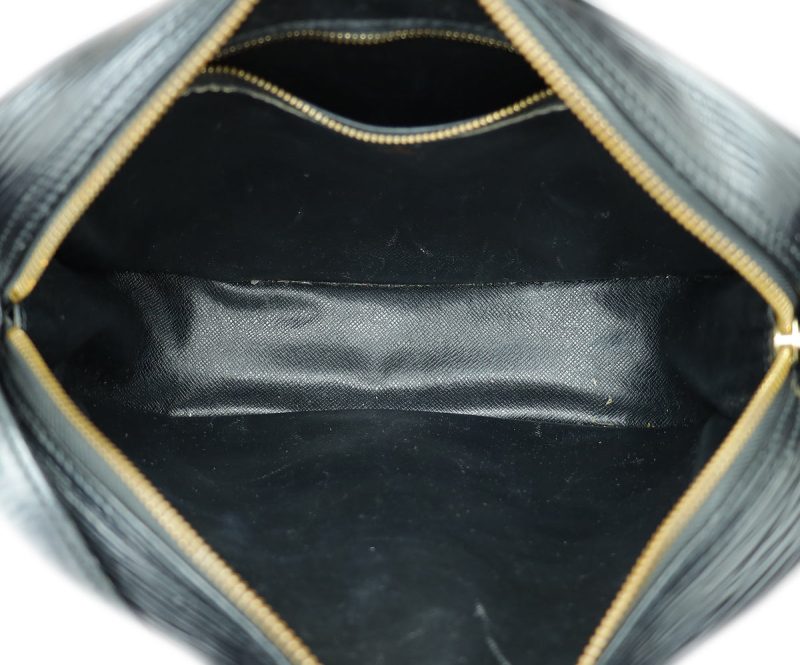 Louis Vuitton Black Vintage Monogram Velours Alligator Gracie MM Bag - Image 9