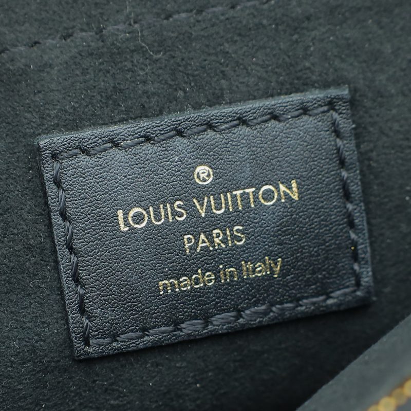 Louis Vuitton Black New Wave Chain Top Handle Flap MM Bag - Image 11