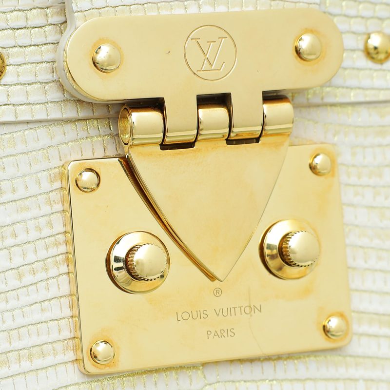 Louis Vuitton Bicolor Essential V Crystal Bracelet - Image 8