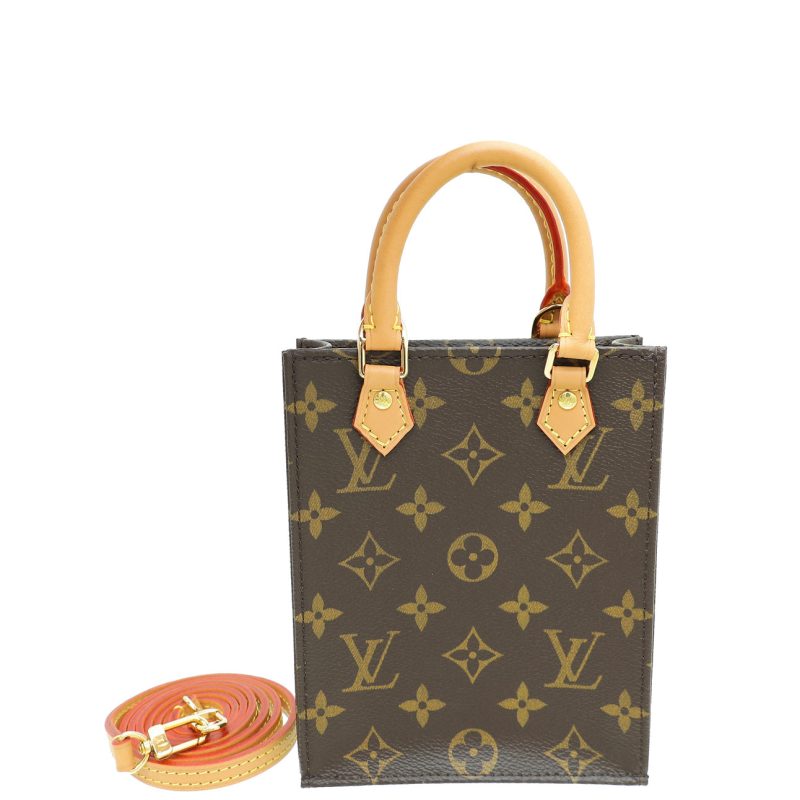 Louis Vuitton Brown Monogram Petite Boite Chapeau Bag