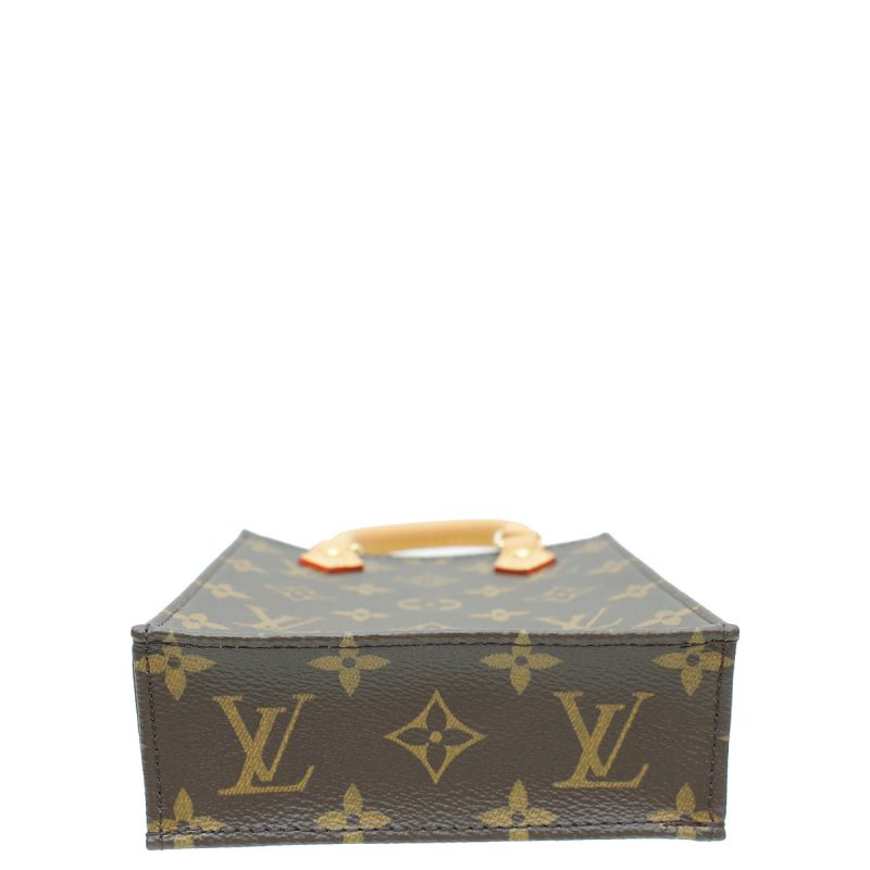 Louis Vuitton Brown Monogram Petite Boite Chapeau Bag - Image 3