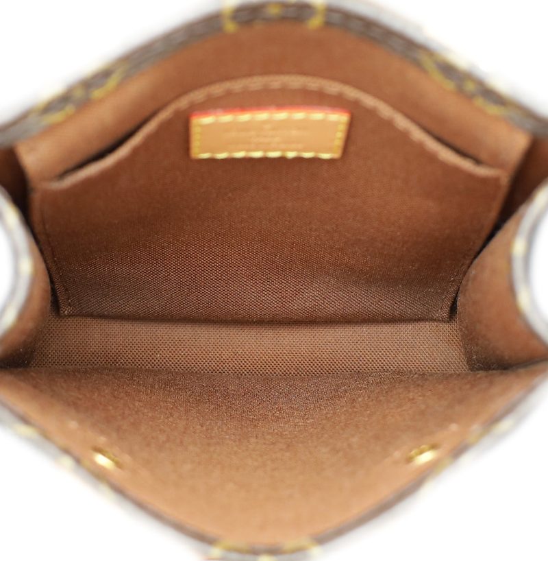 Louis Vuitton Brown Monogram Petite Boite Chapeau Bag - Image 8