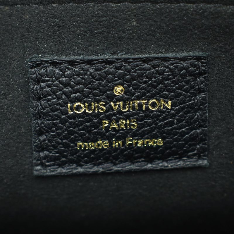 Louis Vuitton Black Monogram Empreinte Zippy Wallet NM - Image 11