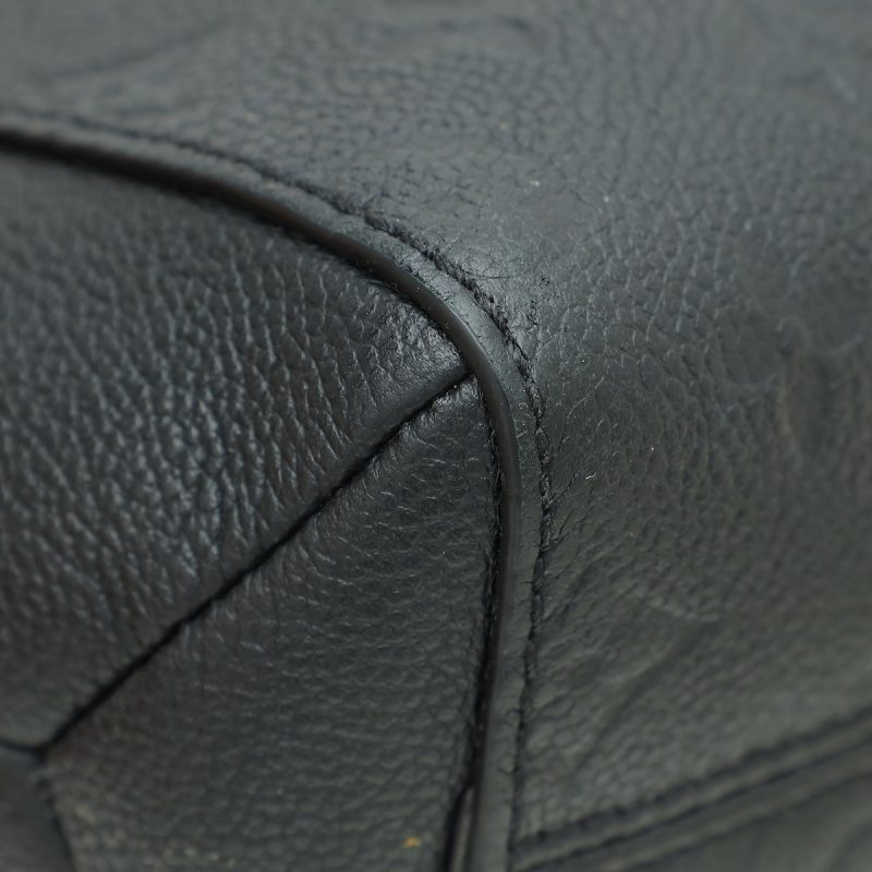 Louis Vuitton Black Monogram Empreinte Zippy Wallet NM - Image 7