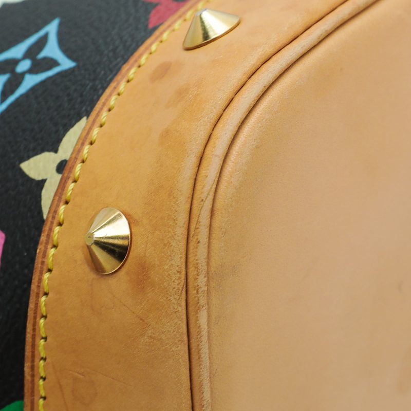 Louis Vuitton Black Monogram Multicolore Porte Tresor International Wallet - Image 5