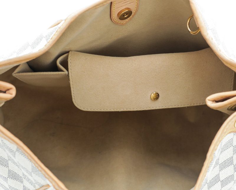 Louis Vuitton Azur Keepall Bandouliere 55 Bag - Image 9