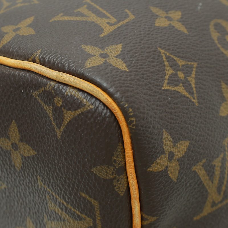 Louis Vuitton Brown Monogram Speedy 30 Bag W/ R.C Initials - Image 5