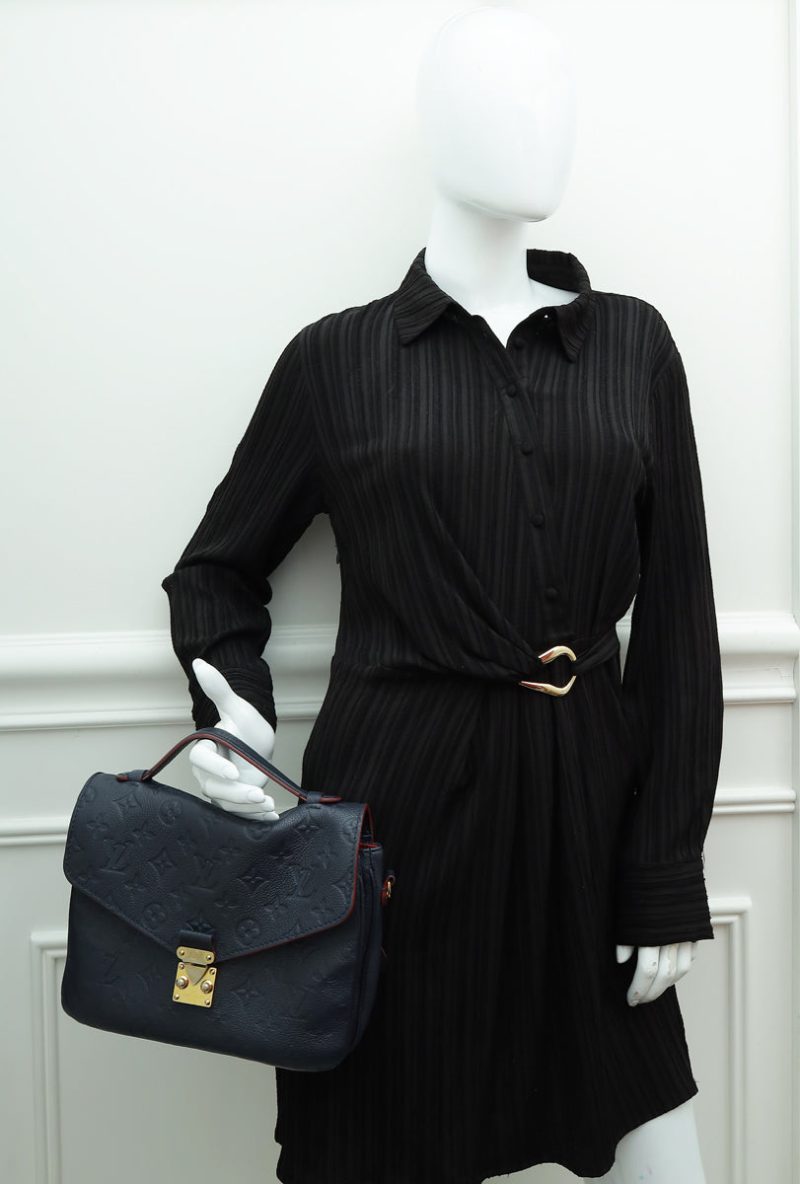 Louis Vuitton Bicolor Monogram Empreinte Speedy 25 Bag - Image 12