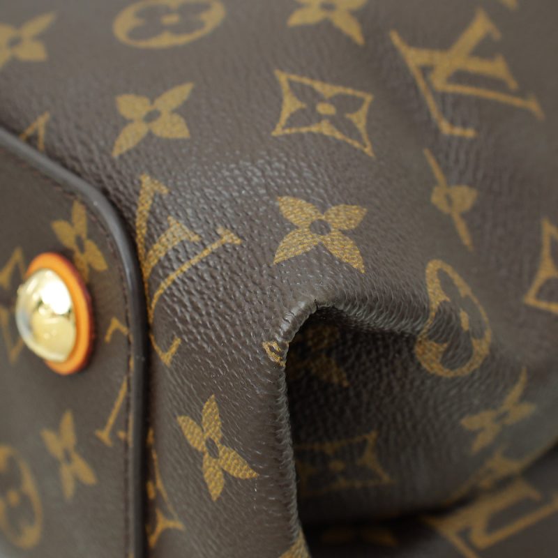 Louis Vuitton Bicolor Monogram Ostrich Lizard Oskar Waltz Bag - Image 6