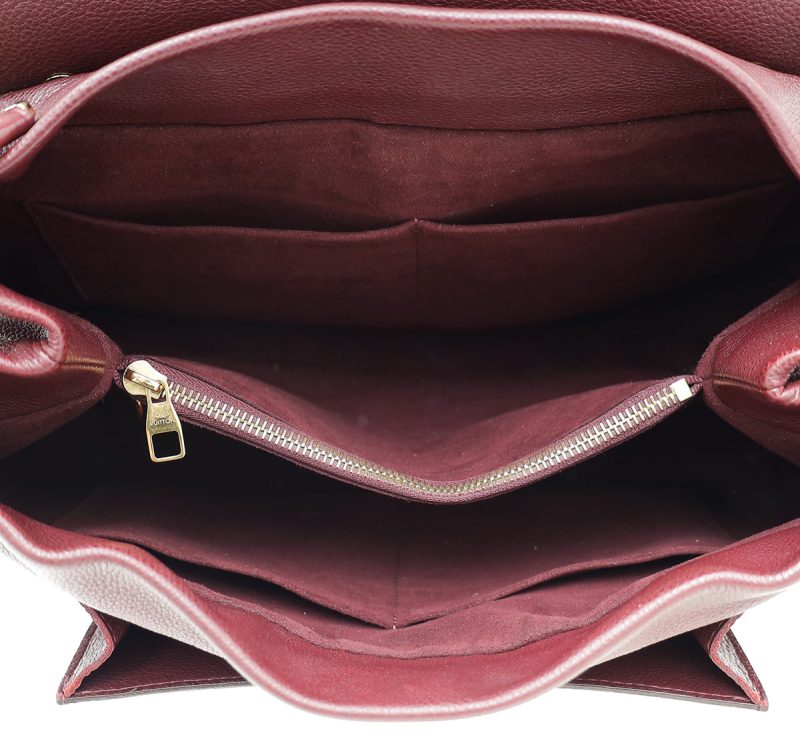 Louis Vuitton Bicolor Monogram Ostrich Lizard Oskar Waltz Bag - Image 9