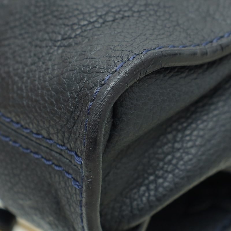 Louis Vuitton Blue Marine Monogram Empreinte Vavin PM Bag - Image 6