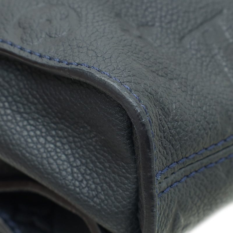 Louis Vuitton Blue Marine Monogram Empreinte Vavin PM Bag - Image 7