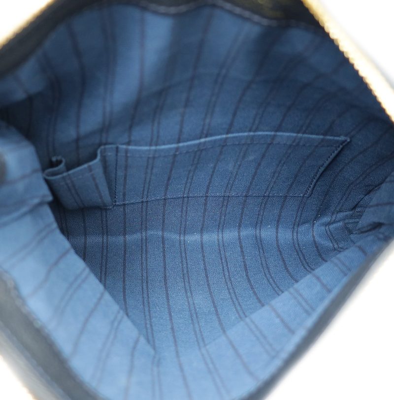 Louis Vuitton Blue Marine Monogram Empreinte Vavin PM Bag - Image 8