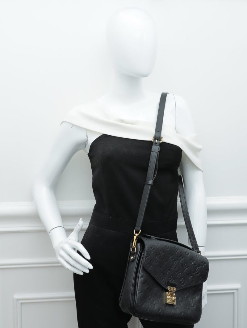 Louis Vuitton Black Monogram Empreinte Saint Germain MM - Image 13