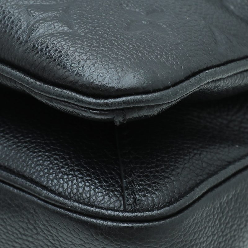 Louis Vuitton Black Monogram Empreinte Saint Germain MM - Image 4