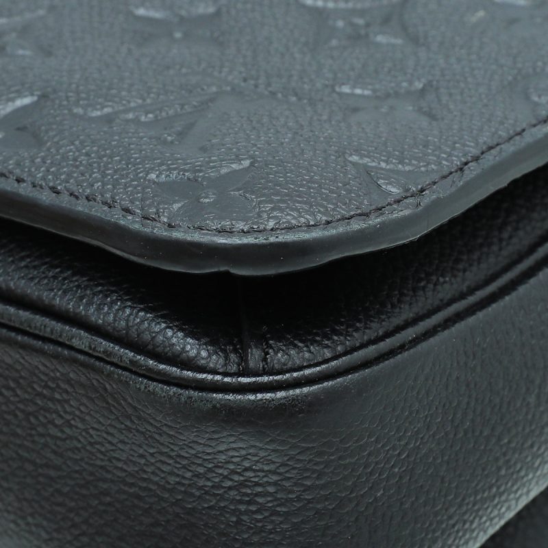 Louis Vuitton Black Monogram Empreinte Saint Germain MM - Image 6
