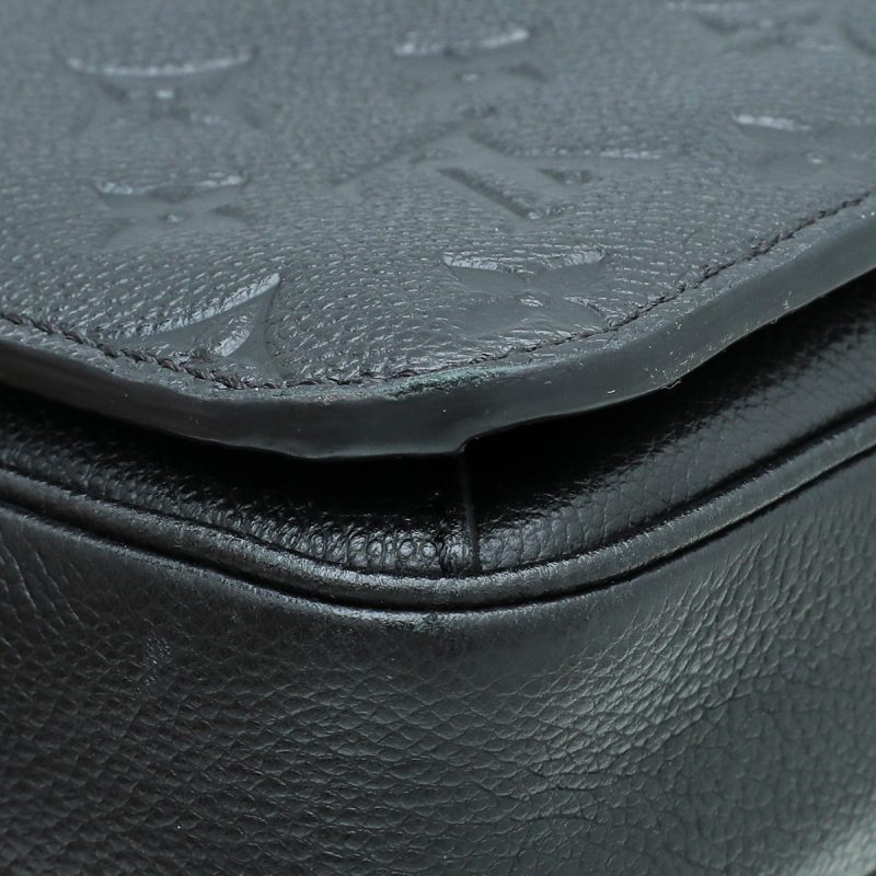 Louis Vuitton Black Monogram Empreinte Saint Germain MM - Image 7