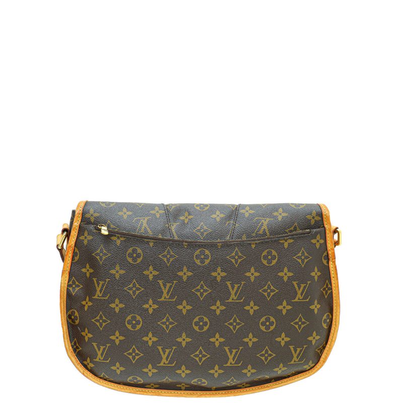 Louis Vuitton Brown Monogram Mini Lin Speedy 30 Bag - Image 2