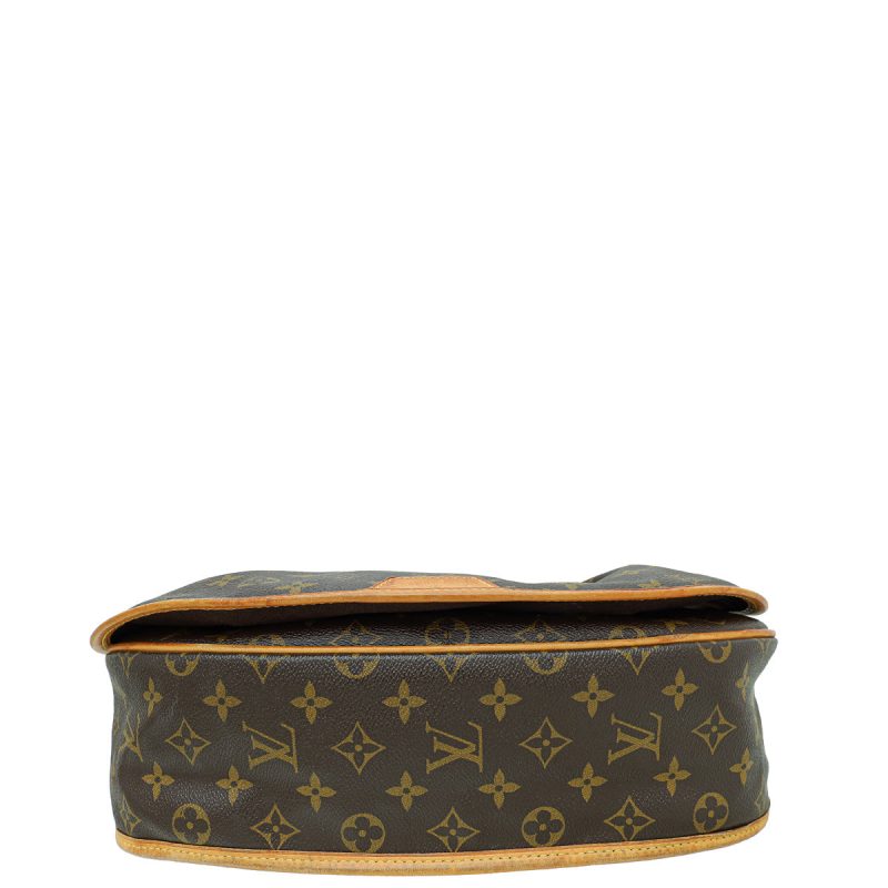 Louis Vuitton Brown Monogram Mini Lin Speedy 30 Bag - Image 3