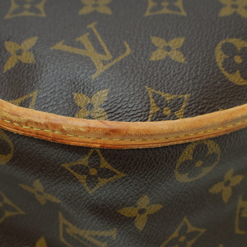 Louis Vuitton Brown Monogram Mini Lin Speedy 30 Bag - Image 7