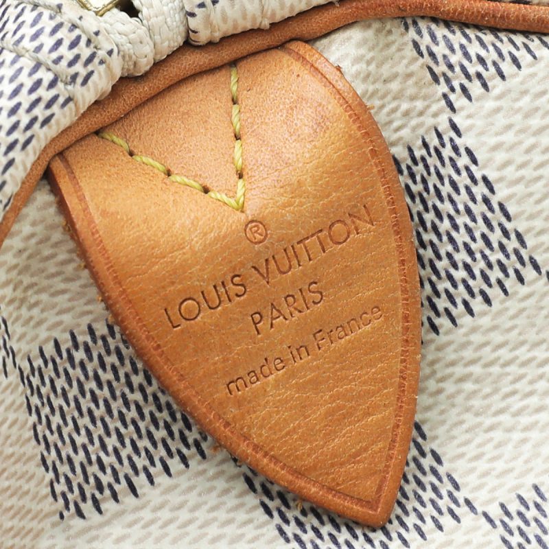 LOUIS VUITTON Azur Speedy 25 Bandouliere - Image 8