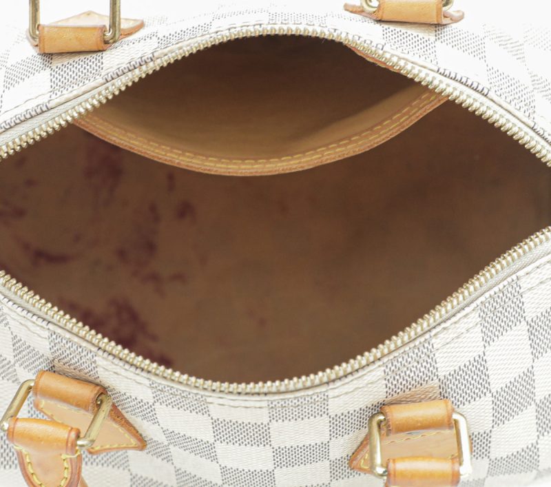 LOUIS VUITTON Azur Speedy 25 Bandouliere - Image 9