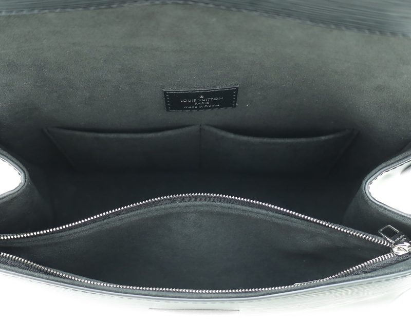 Louis Vuitton Black Cluny MM Bag - Image 9