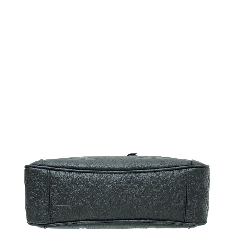 Louis Vuitton Black Empreinte Monogram iPhone X/XS Folio Case - Image 3