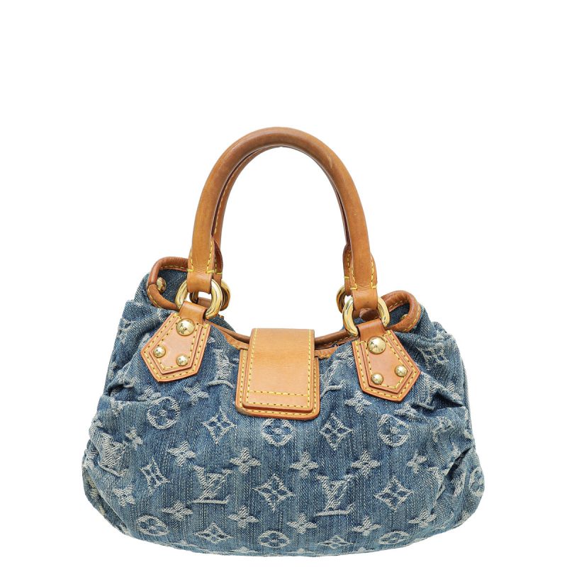 Louis Vuitton Blue Monogram Denim Pleaty Mini Bag - Image 2