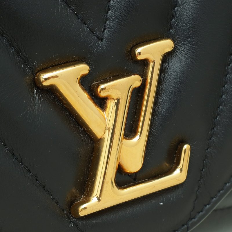 Louis Vuitton Black New Wave Leather Shoulder Bag - Image 8