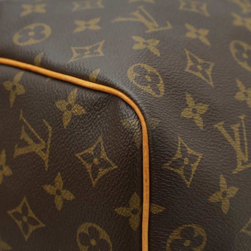 Louis Vuitton Brown Monogram Keepall Bandouliere Bag - Image 5