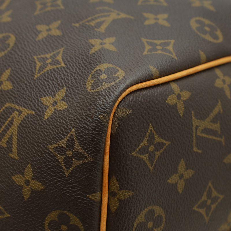 Louis Vuitton Brown Monogram Keepall Bandouliere Bag - Image 6