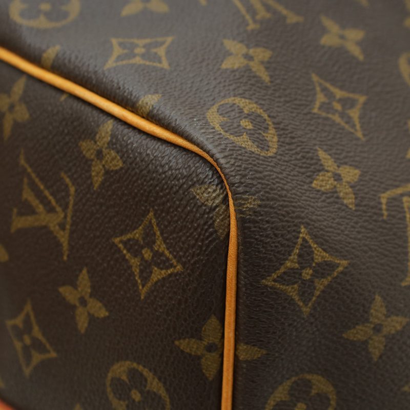 Louis Vuitton Brown Monogram Keepall Bandouliere Bag - Image 7