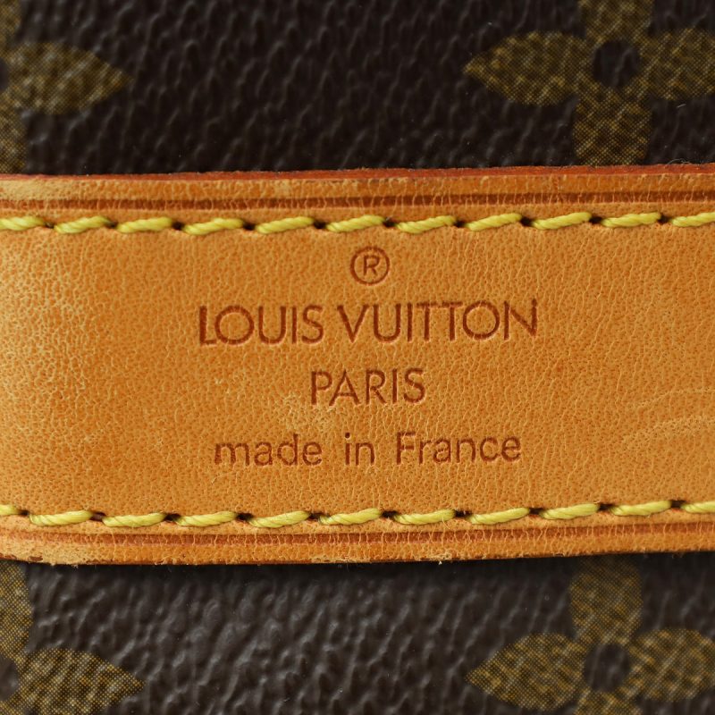 Louis Vuitton Brown Monogram Keepall Bandouliere Bag - Image 8