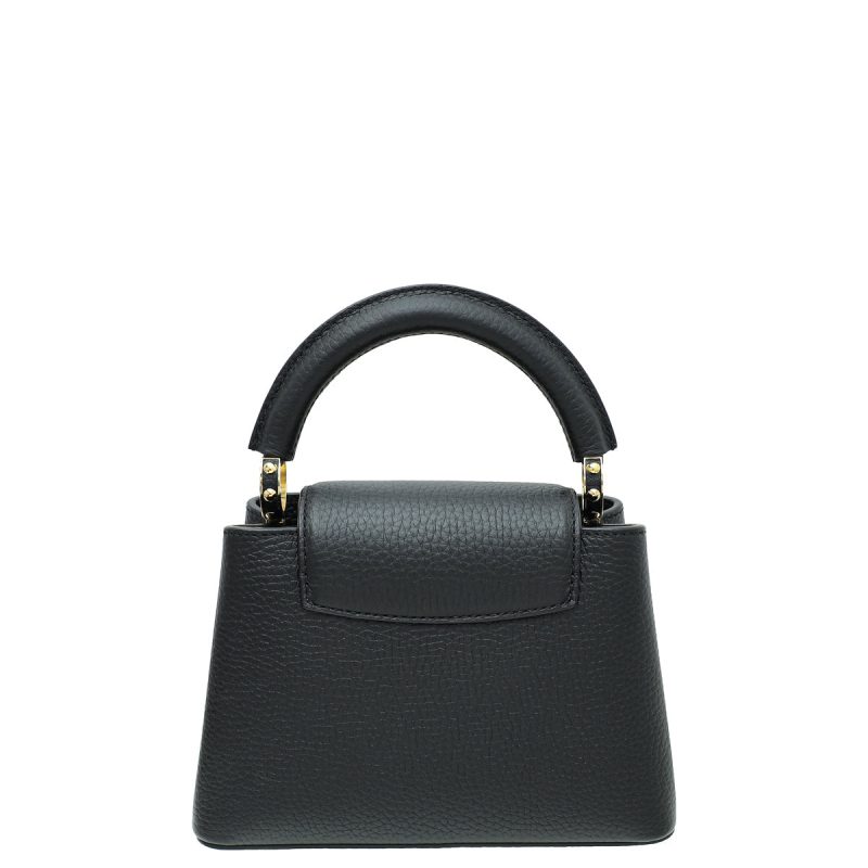 Louis Vuitton Black Beige Bicolor Monogram Empreinte Leather NeoNoe MM [Clearance Sale] - Image 2