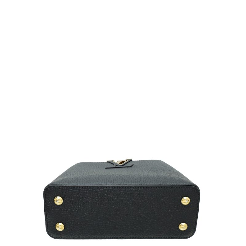 Louis Vuitton Black Beige Bicolor Monogram Empreinte Leather NeoNoe MM [Clearance Sale] - Image 3