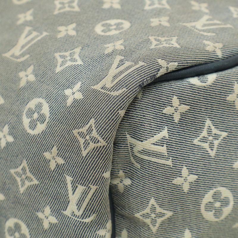 Louis Vuitton Blue Monogram Python City Steamer PM - Image 4