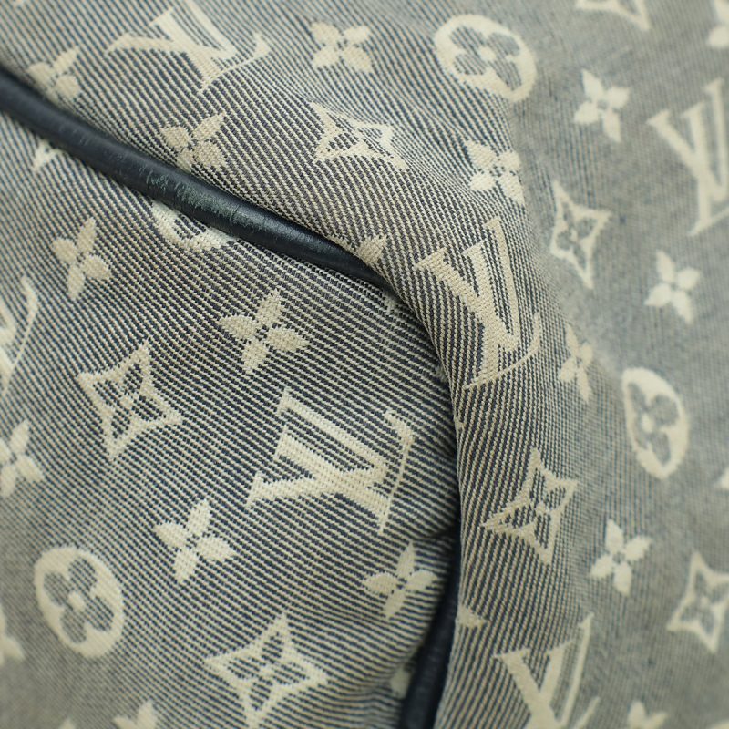 Louis Vuitton Blue Monogram Python City Steamer PM - Image 5