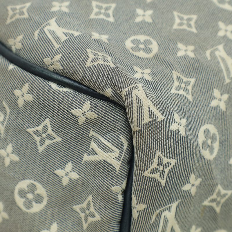 Louis Vuitton Blue Monogram Python City Steamer PM - Image 7