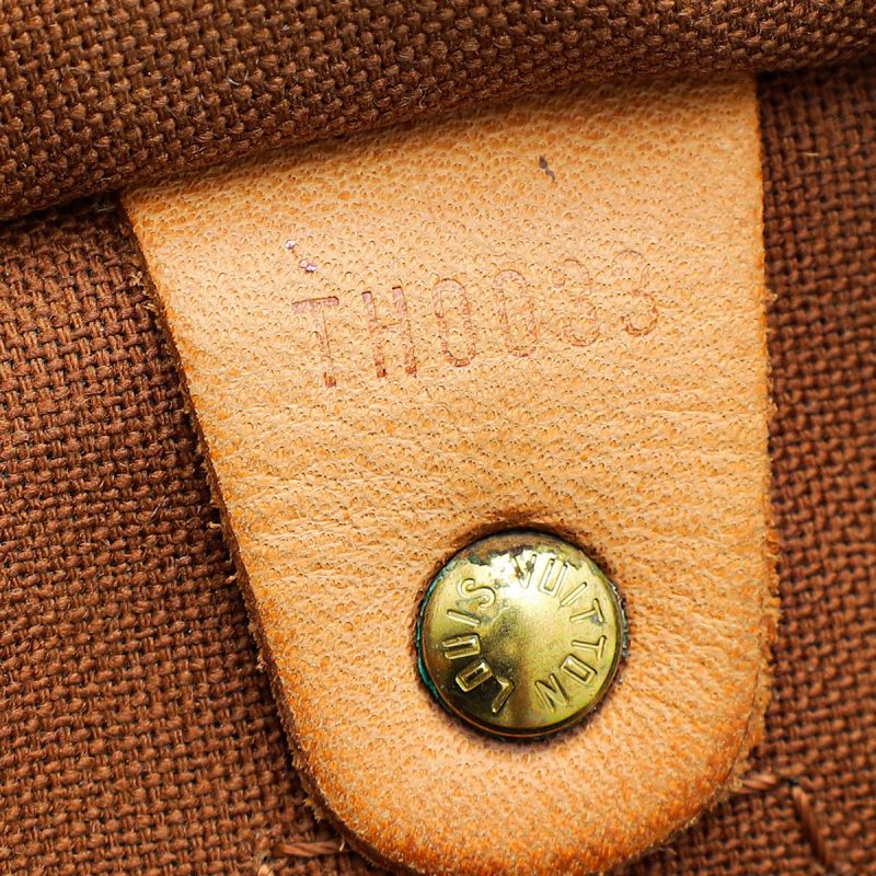 Louis Vuitton Brown Monogram Speedy 35 Bag - Image 10