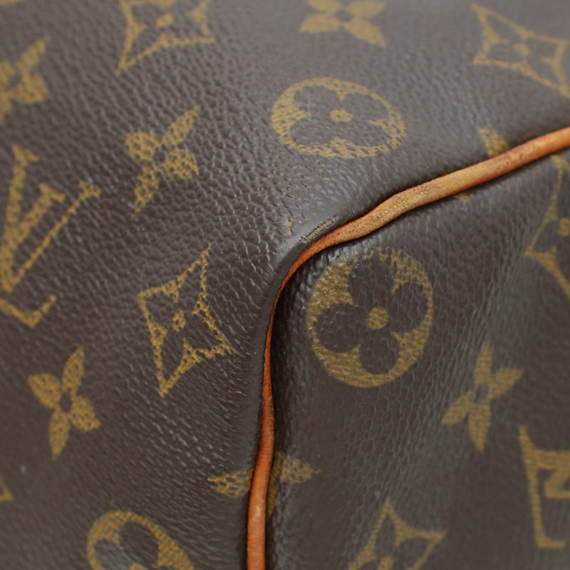 Louis Vuitton Brown Monogram Speedy 35 Bag - Image 4