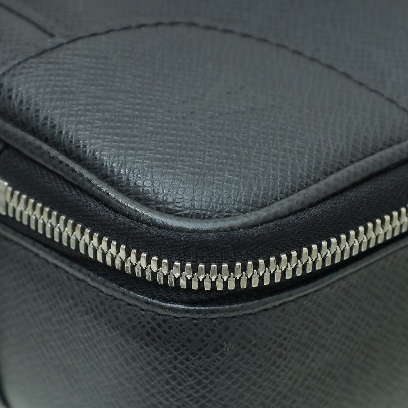Louis Vuitton Black Taiga Porte-Documents Briefcase - Image 4