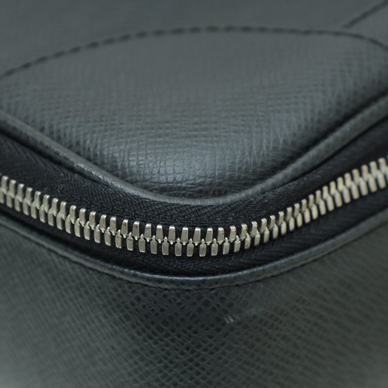 Louis Vuitton Black Taiga Porte-Documents Briefcase - Image 5