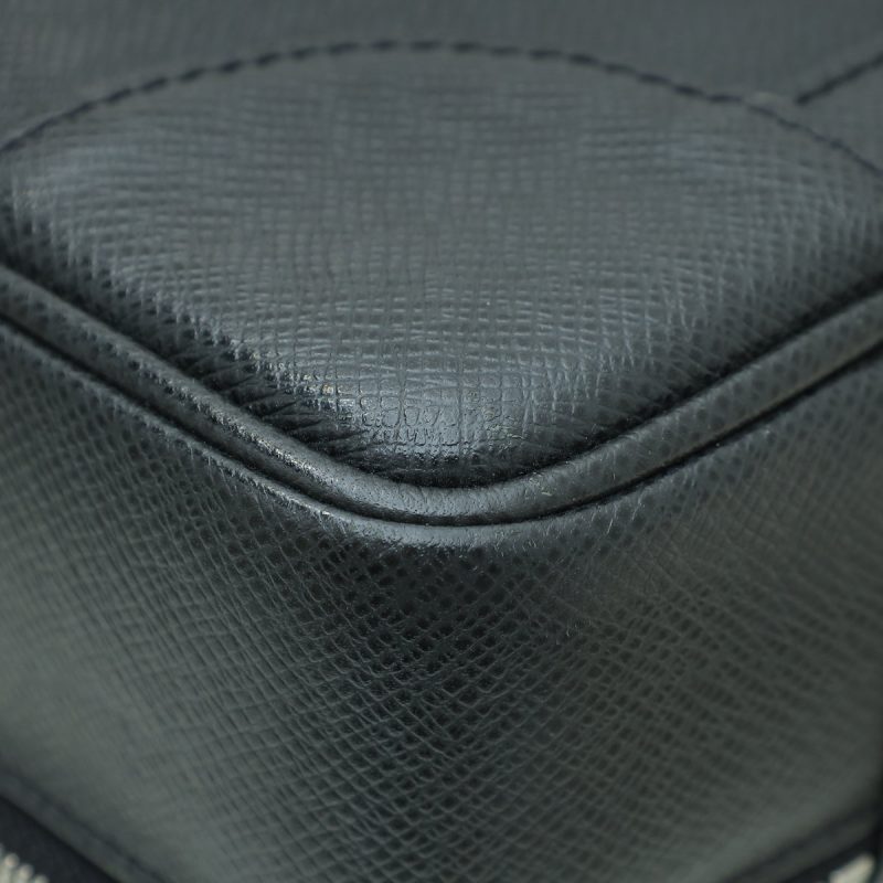 Louis Vuitton Black Taiga Porte-Documents Briefcase - Image 7