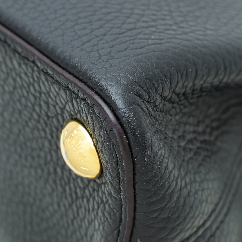 Louis Vuitton Black Capucines Compact Maxi Wallet - Image 6