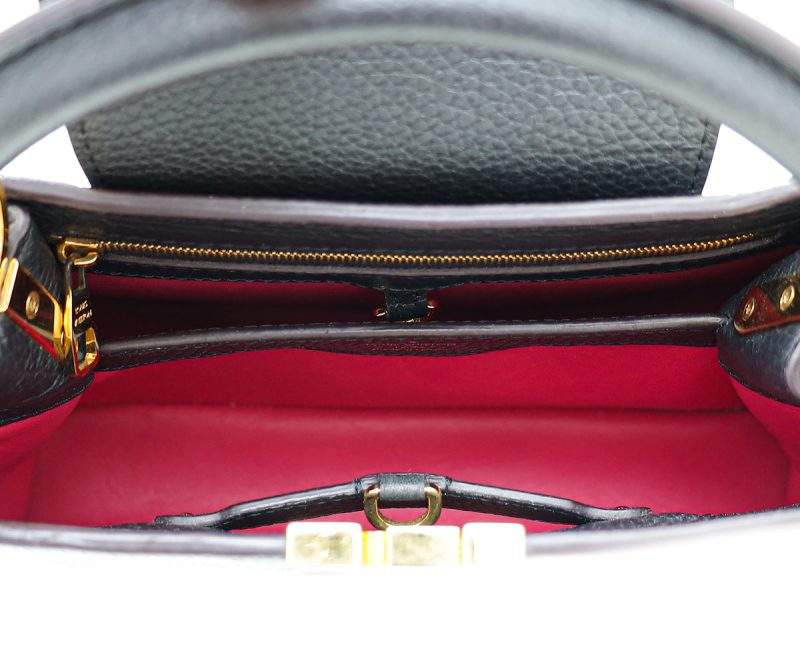 Louis Vuitton Black Capucines Compact Maxi Wallet - Image 9
