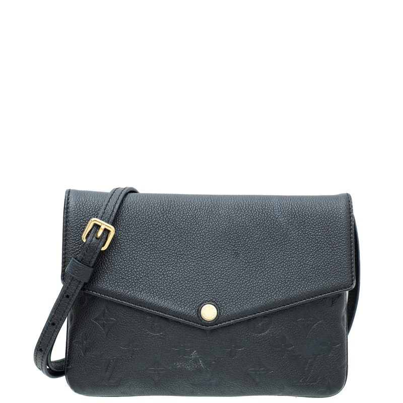 Louis Vuitton Black Monogram Empreinte Vavin BB Bag
